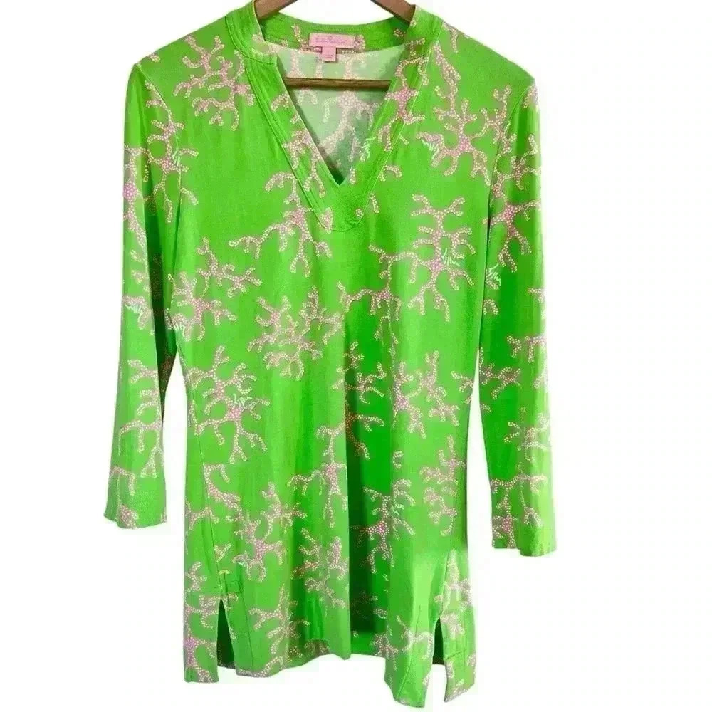 Lilly Pulitzer Joy Tunic "Crazy For Coral"
